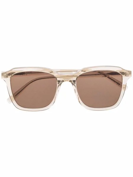 Saint Laurent Eyewear солнцезащитные очки SL 457 в квадратной оправе
