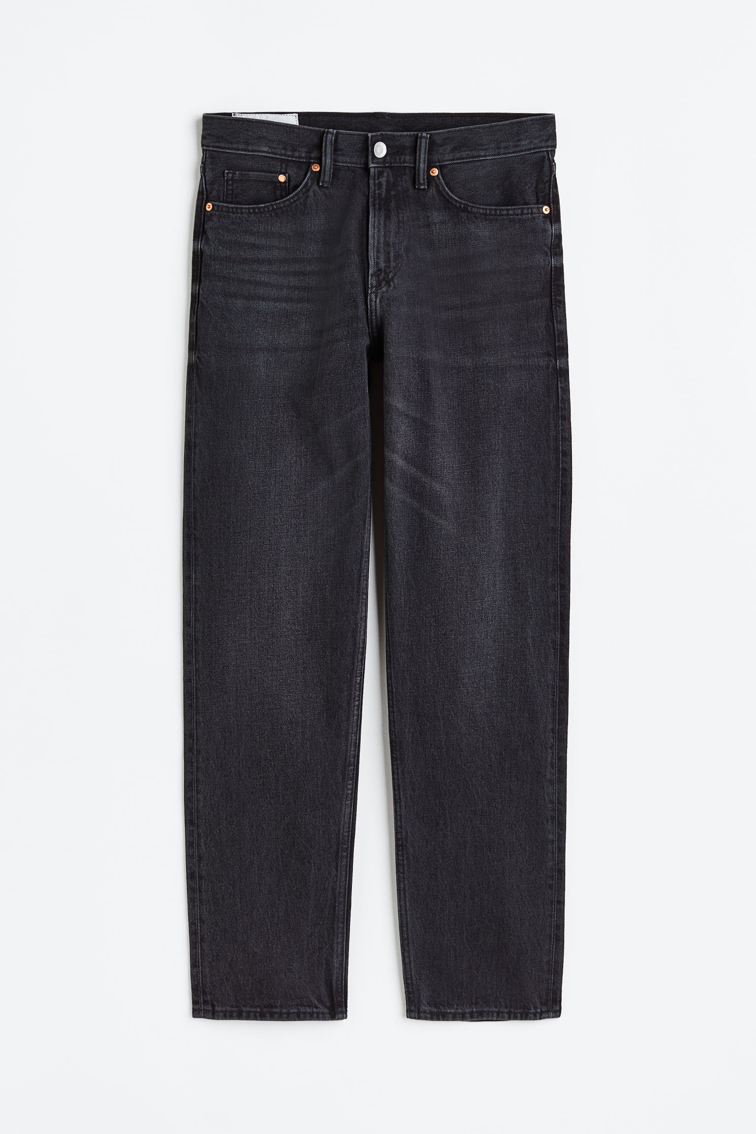 Джинсы мужские H&M 875105037 черные 34/30 (доставка из-за рубежа)