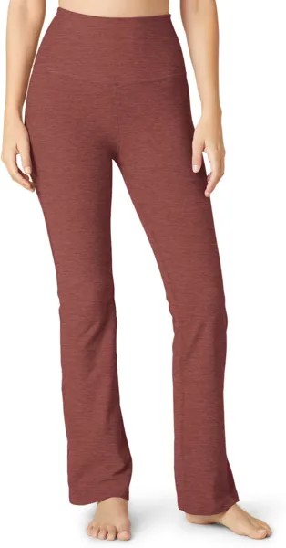 Тренировочные брюки с высокой талией Spacedye Beyond Yoga, цвет Grape Rose Heather