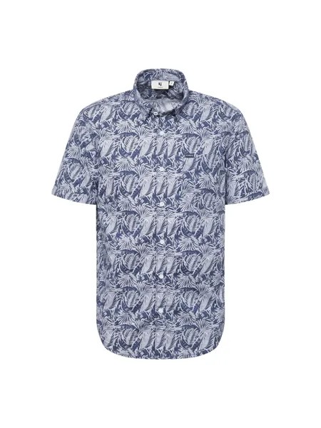 Рубашка на пуговицах стандартного кроя Garcia, горечавка/пастельный синий