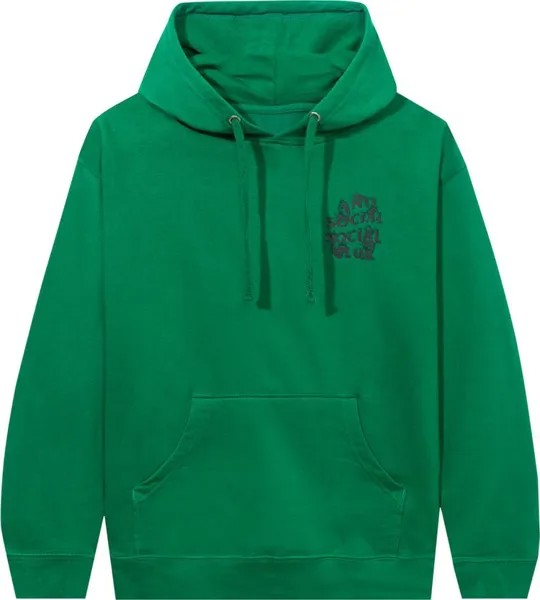 Худи Anti Social Social Club The Notebook Hoodie 'Green', зеленый