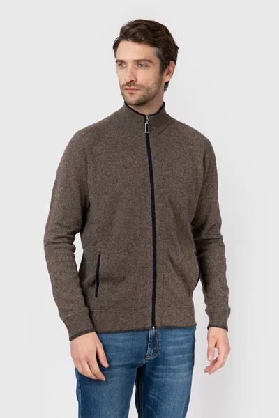 Кардиган мужской Kanzler 18W-CZLE18-KD/39 коричневый XL