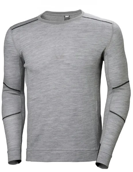 Лонгслив Helly Hansen, серый