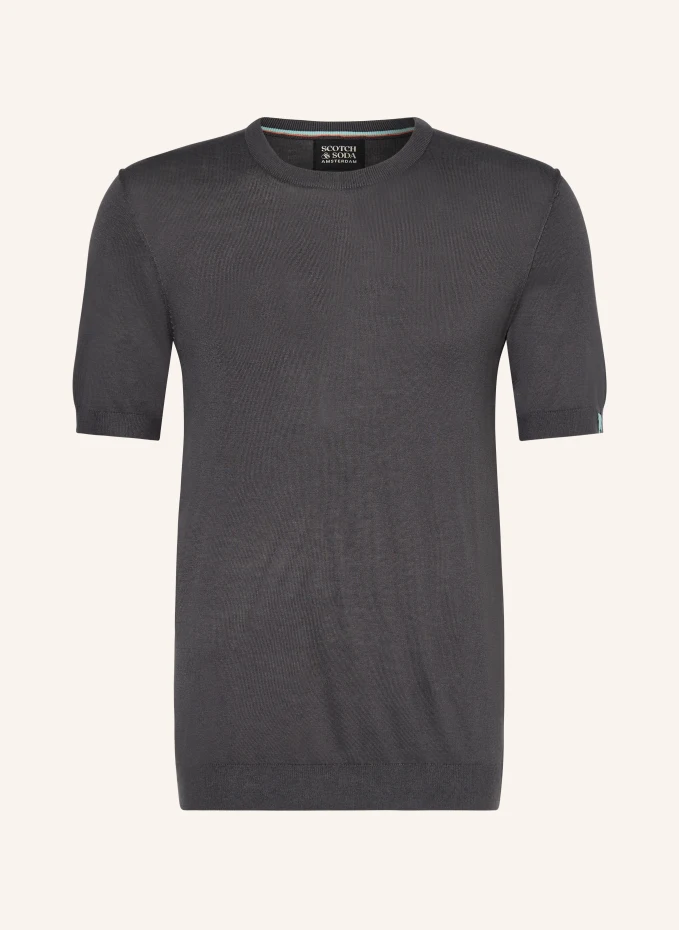 Трикотажная рубашка Scotch & Soda, серый