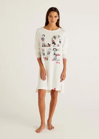 Ночная сорочка женская United Colors of Benetton 21A_3Y5E3C254 бежевая XS