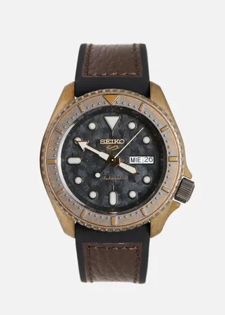Наручные часы Seiko SRPE80K1S Seiko 5 Sports, цвет коричневый