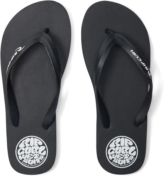 Шлепанцы Icons of Surf Bloom Flip-Flops Rip Curl, цвет Black/White
