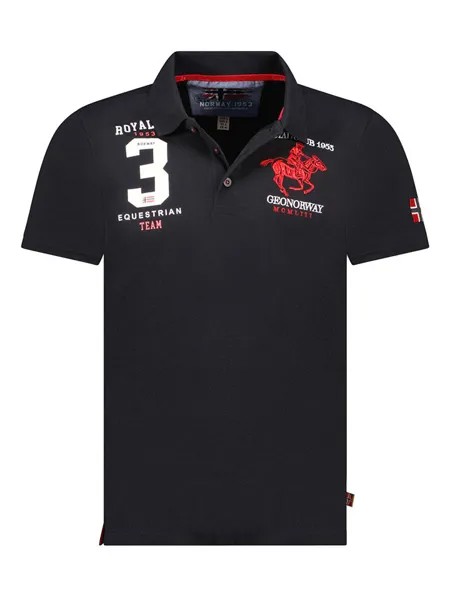 Футболка поло Geographical Norway, черный