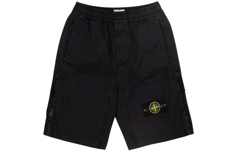 STONE ISLAND Мужские повседневные шорты, цвет Black