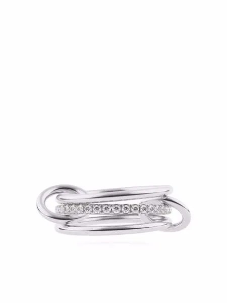 Spinelli Kilcollin кольцо Sony из белого золота с бриллиантами