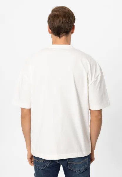 Базовая футболка OVERSIZE Williot, цвет Dark Yellow Navy Blanco
