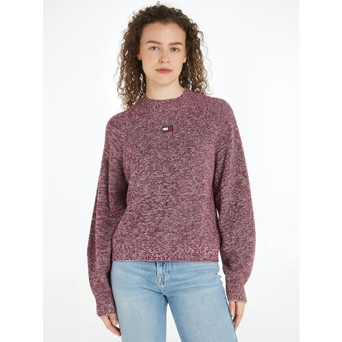 Свитер Tommy Jeans, размер S, , фиолетовый