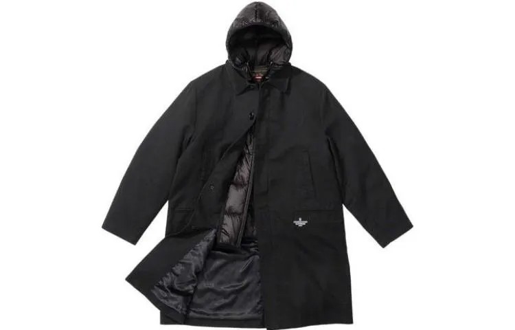 SS23 Тренчкот унисекс черный Supreme, черный