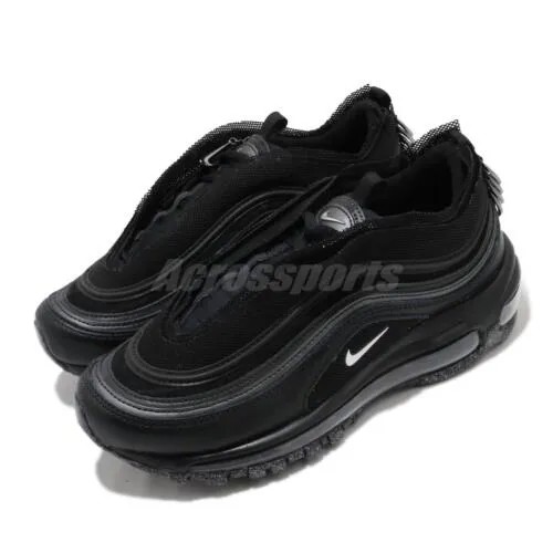 Женские кроссовки Nike Wmns Air Max 97 LX Sakura Pack, черные, серебристые, CV9552-001