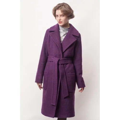 Пальто MARGO, размер 40-42, лиловый, фиолетовый