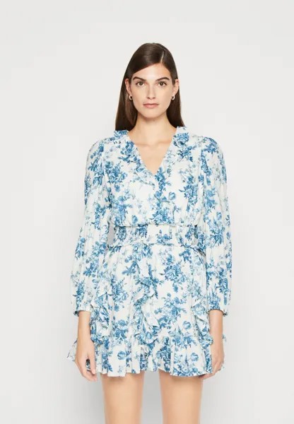 Платье дневное LOVESHACKFANCY RUFFLE MINI DRESS GAP, разноцветный