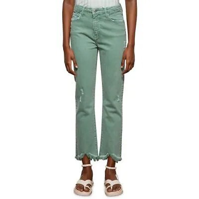 Женские зеленые джинсовые прямые джинсы Jonathan Simkhai 29 BHFO 0869