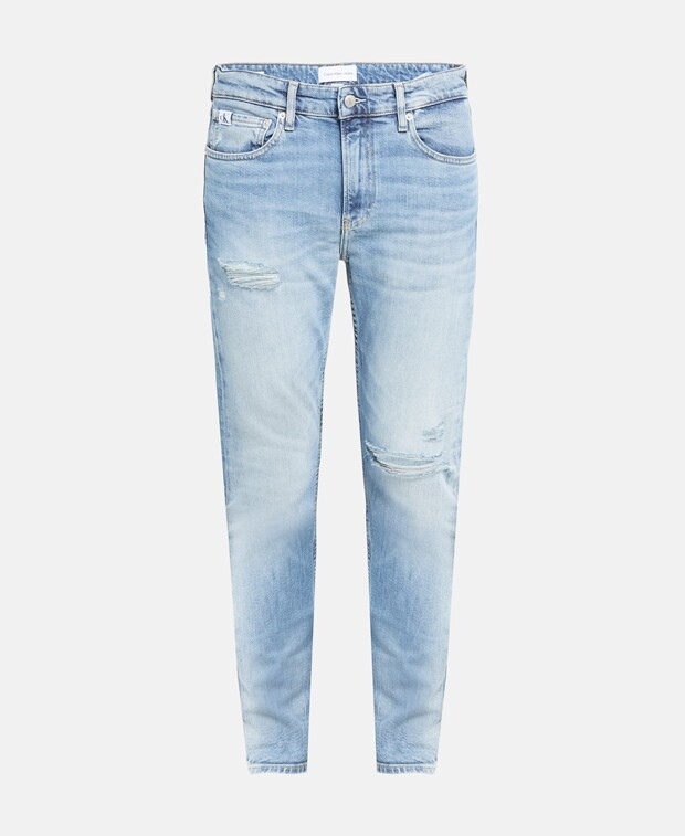 Джинсы узкого кроя Calvin Klein Jeans, светло-синий