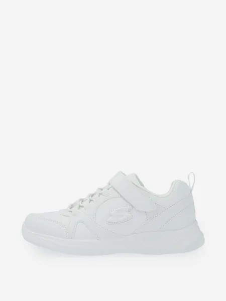 Кроссовки для девочек Skechers Glimmer Kicks School Struts, Белый