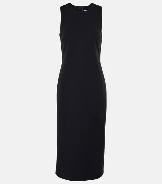 Платье миди Leisure Emilia из джерси Max Mara, черный