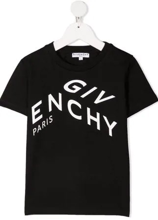 Givenchy Kids футболка с логотипом