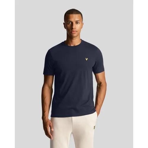 Футболка Lyle & Scott Plain T-shirt, размер M, черный, синий