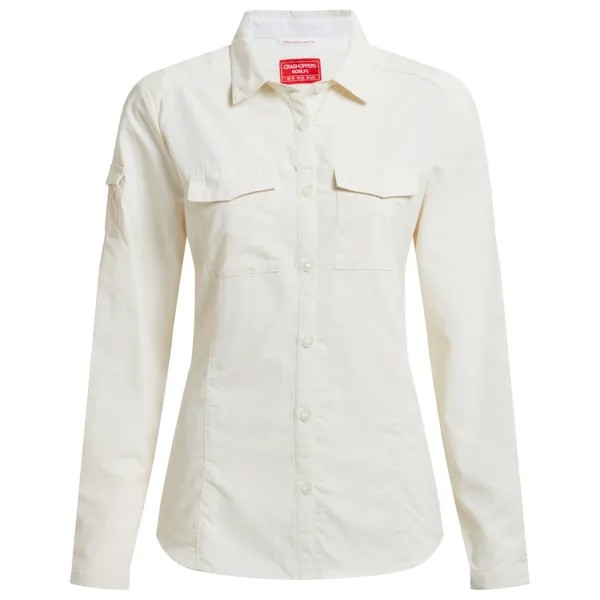Блузка Craghoppers Women's Nosilife Adventure Langarm III, цвет Seasalt