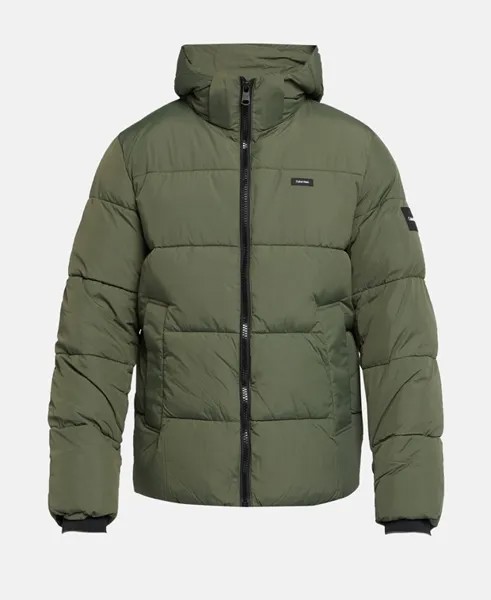Зимняя куртка Calvin Klein, зеленый