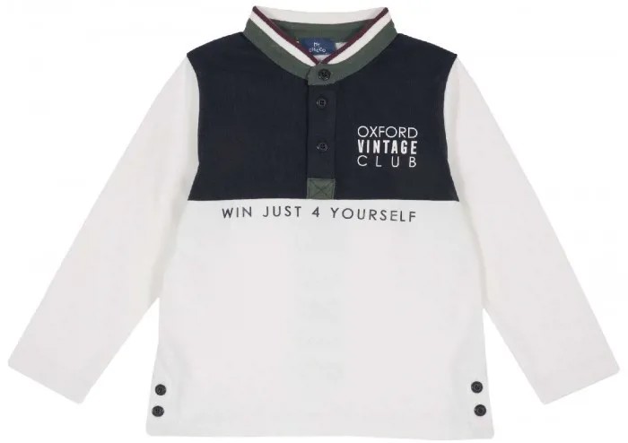 Chicco Лонгслив для мальчика Oxford Vintage Club