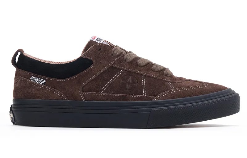 Кроссовки vision street wear Chopper Skateboarding Shoes Unisex Low-top Black, коричневый