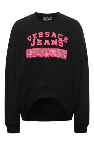 Хлопковый свитшот Versace Jeans Couture