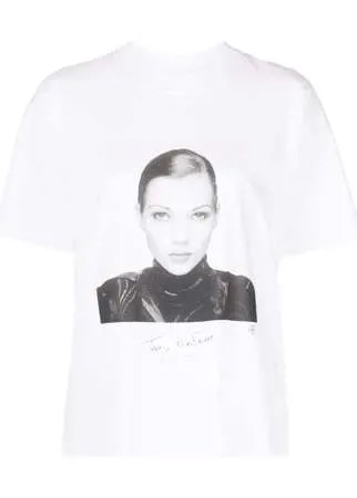ANINE BING футболка с принтом Kate Moss