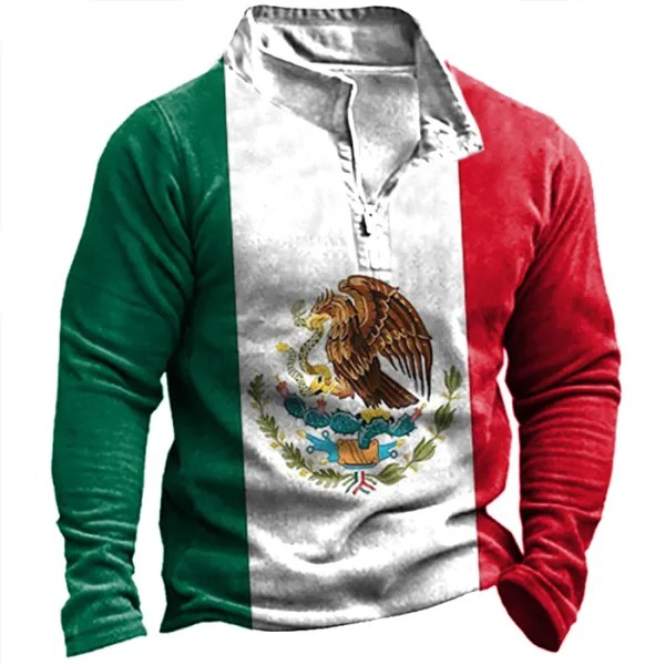 Мужская футбольная толстовка с флагом Мексики Чемпионат мира по футболу 2022 года