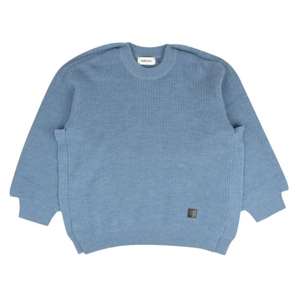 Свитер Ambush Fine Knit Pullover 'Blue', синий
