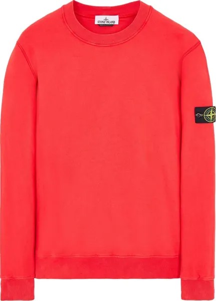 Футболка Stone Island Long-Sleeve T-Shirt 'Red', красный