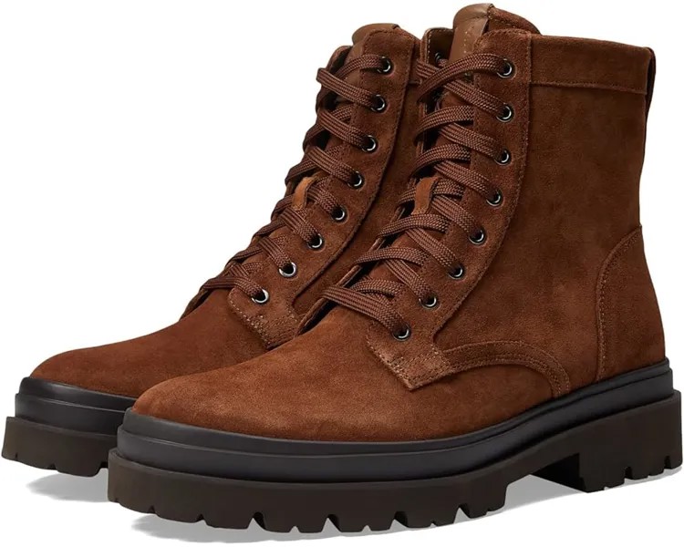 Ботинки Vince Raider, цвет Bark Dark Brown Suede