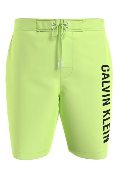 Плавки-Шорты с логотипом Calvin Klein, зеленый