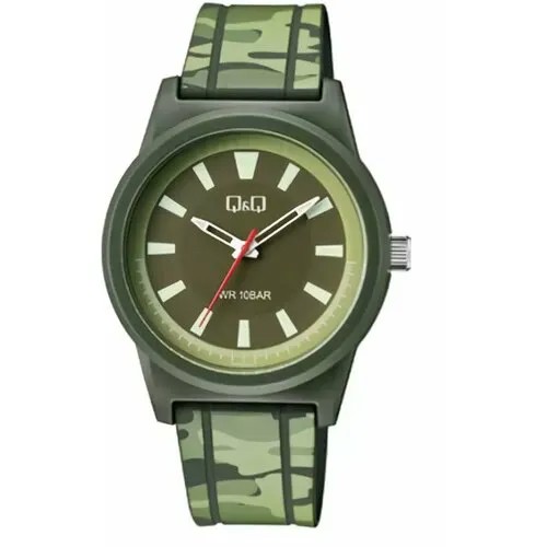 Наручные часы Q&Q Casual V35AJ003Y, зеленый