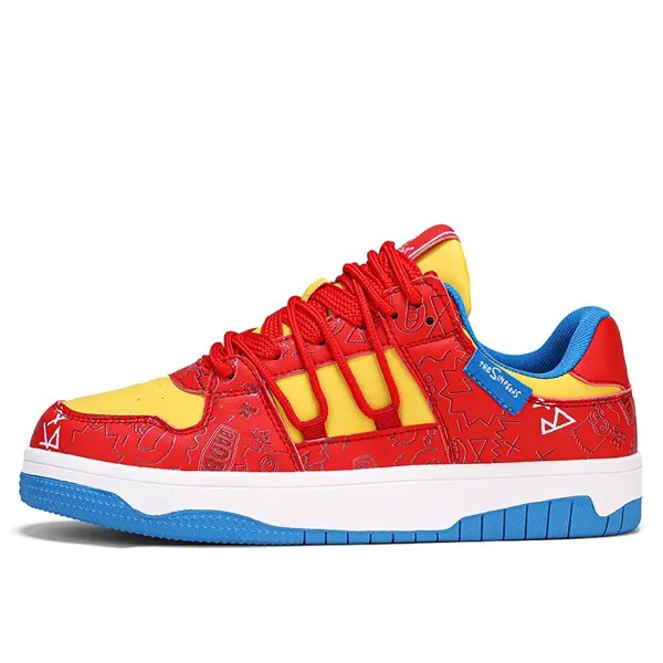 Кроссовки The Simpsons Lifestyle Shoes Unisex Low-top, серый