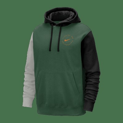 Худи Nike FAMU Club Fleece, цвет Green/Black/Pewter
