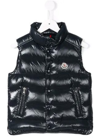 Moncler Enfant стеганый жилет