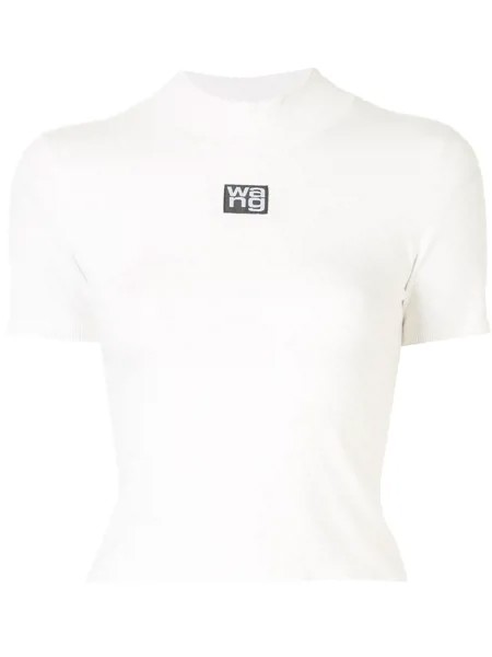 Alexanderwang.t футболка с нашивкой-логотипом