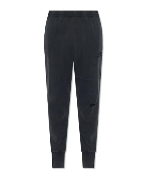Спортивные брюки с логотипом Balenciaga, черный