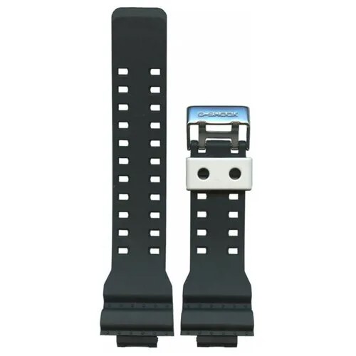 Ремешок CASIO, застежка пряжка, водонепроницаемый, для мужчин, черный