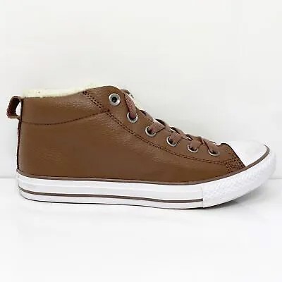 Converse Boys Chuck Taylor All Star 640549C Коричневые повседневные кроссовки, размер 6