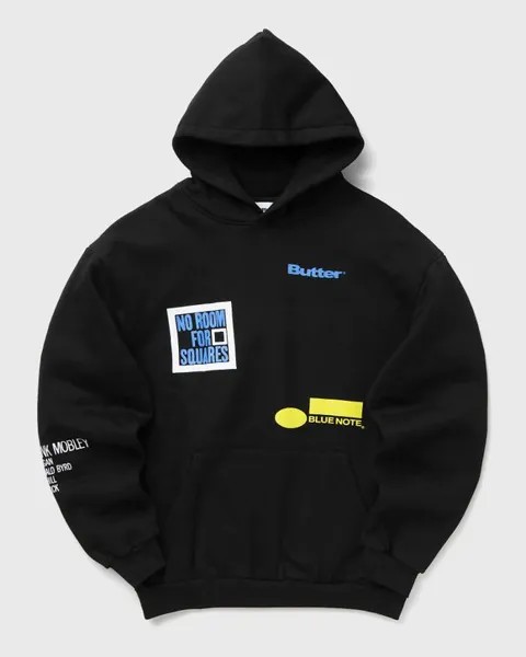 Флис Butter Goods Mobley Pullover Hood, черный