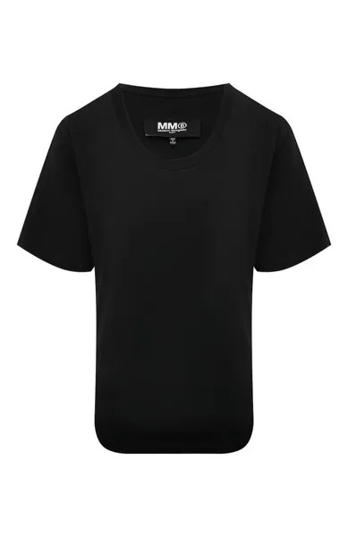 Хлопковая футболка MM6