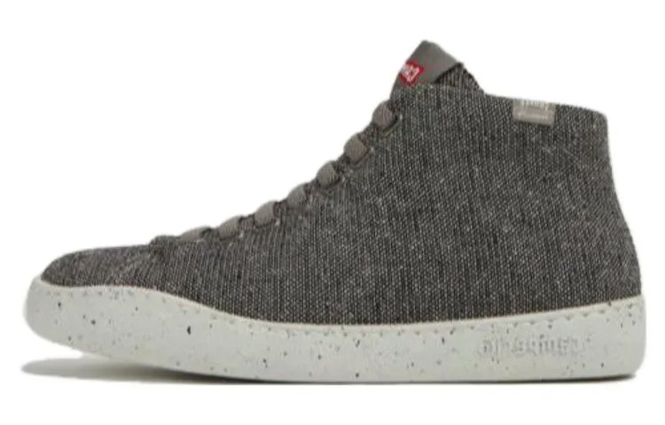 Кроссовки CAMPER Peu Touring Skateboarding Shoes Women's High-top Grey/white, серый/белый