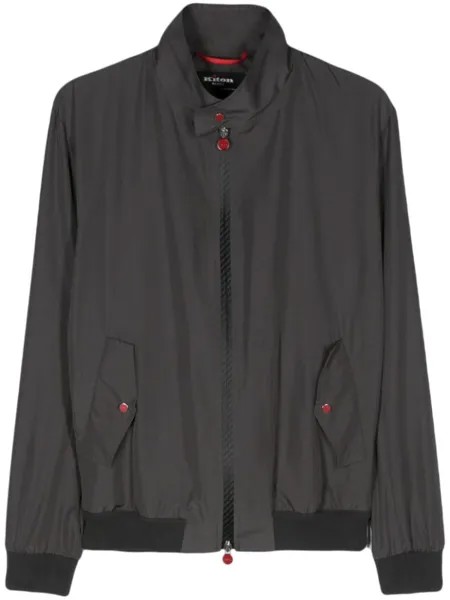 Kiton легкий бомбер, серый