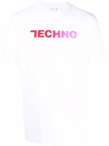 1017 ALYX 9SM футболка с круглым вырезом, белый